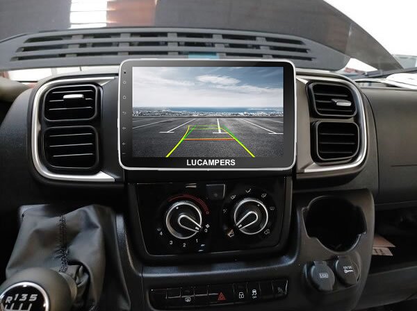 Lecteur vidéo navigation GPS voiture, multimédia d'Écrans tableau de bord  intégrés automatique Bluetooth Android, écran tactile de 9 pouces, pour  Fiat
