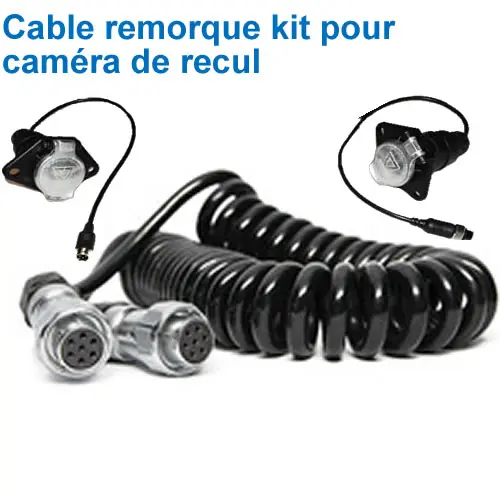 Kit caméra de recul pour faisceau d'origine ID CAM - caméra de recul pour  camping-car pré-câblé - H2R Equipements.