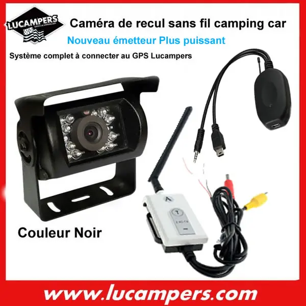 Caméra De Recul Sans Fil, Pour Câblage De Voiture, Kit 2.4ghz